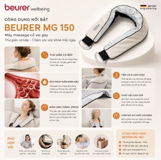 Máy Massage Cổ Vai Gáy Beurer MG150