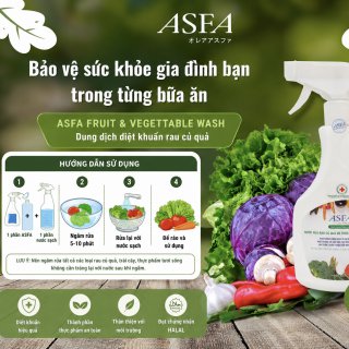 Dung dịch diệt khuẩn ASFA Fruit 