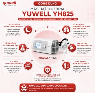 Máy trợ thở không xâm nhập Yuwell - YH825