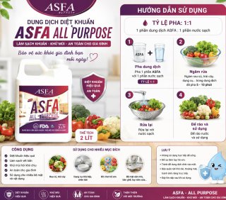 Dung dịch diệt khuẩn ASFA Horeca 2L