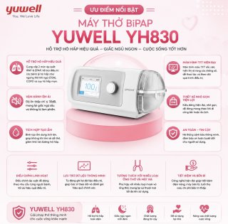 Máy trợ thở không xâm nhập Yuwell - YH830