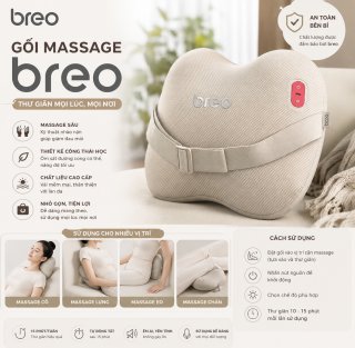 Gối Massage Lưng 
