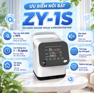 Máy Oxygen House Hold Concentrator Zy-1s