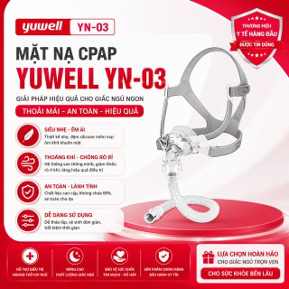 Mặt Nạ CPAP Yuwell YN-03 Chính Hãng