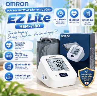 Máy đo huyết áp Omron EZ Lite HEM-7180
