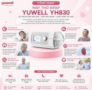 Máy trợ thở không xâm nhập Yuwell - YH830