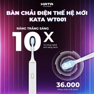 Bàn chải đánh răng điện KATA wt-001