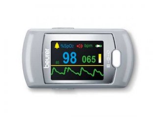 Máy đo khí máu và nhịp tim Spo2 Beurer PO80