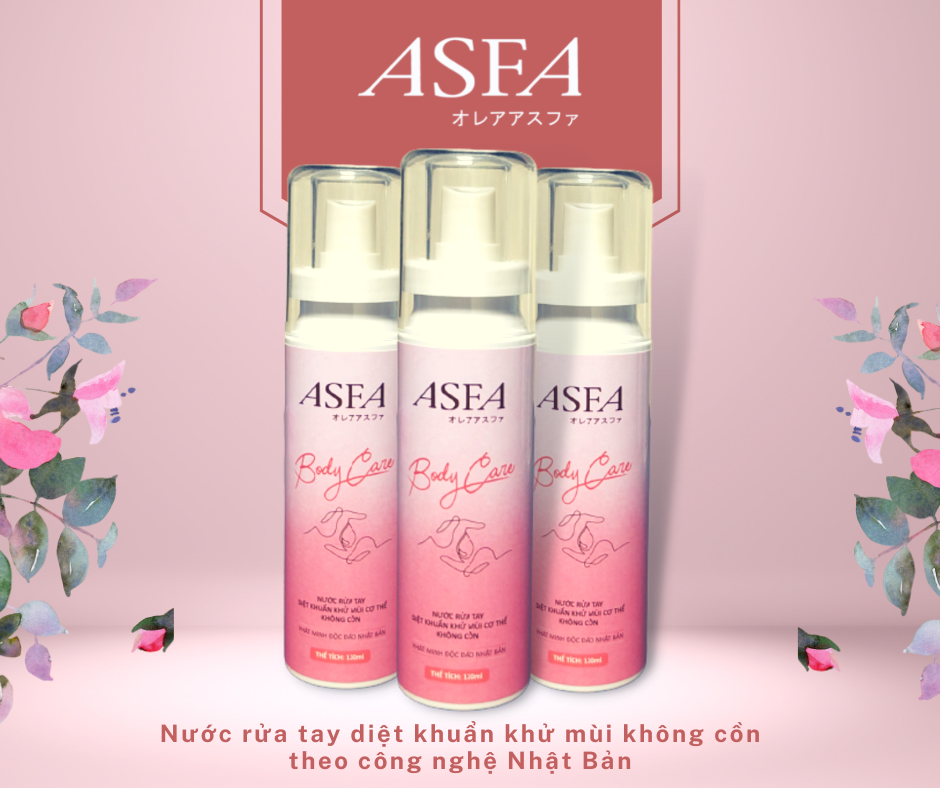 ASFA Body Care 120ml – Diệt khuẩn, diệt mồ hôi cơ thể