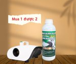 Combo máy phun khói khử khuẩn khử mùi Spray machine 1500W, Nano Xclear 5L