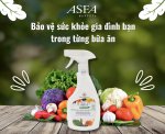 Dung dịch diệt khuẩn ASFA Fruit & Vegetable Wash 500ml an toàn giá rẻ