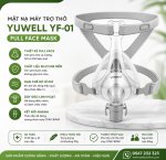 Mặt Nạ Máy Trợ Thở Yuwell YF-01 Full Face Mask Chính Hãng Dùng Cho CPAP/BiPAP