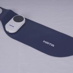 Máy massage lưng KATA W04 EMS chườm nóng giảm đau hiệu quả 