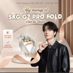 Máy massage cổ SKG G7 Pro Fold Titanium