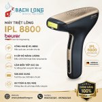 Máy Triệt Lông IPL Beurer Velvet Skin Pro IPL 8800