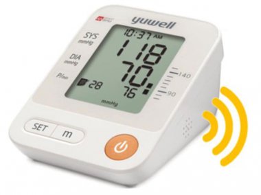 Máy đo huyết áp điện tử bắp tay Yuwell YE670D có giọng nói