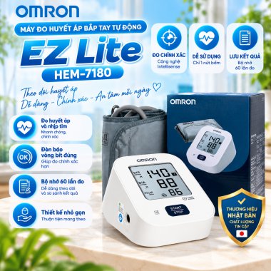 Máy đo huyết áp Omron EZ Lite HEM-7180
