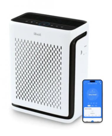 Máy Lọc Không Khí Levoit Vital 100S - Phòng 52m2 (Black)