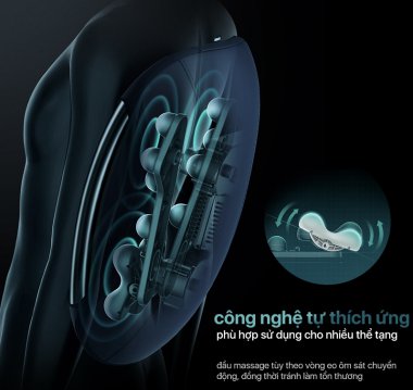 Máy Massage lưng cột sống Philips PPM4501