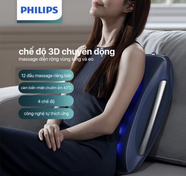 Máy Massage lưng cột sống Philips PPM4501