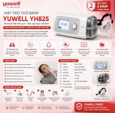 Máy trợ thở không xâm nhập Yuwell - YH825