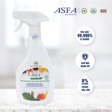 Nước rửa rau củ quả ASFA Fruit & Vegetable Wash 500ml